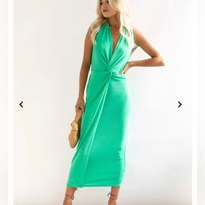 NWT women’s wedding guest jade dress